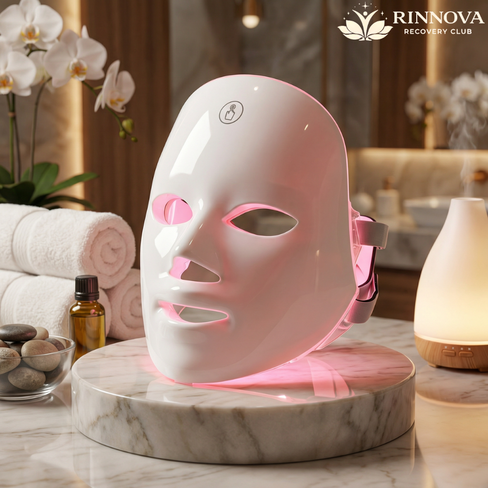 DermaLux Red Light Face Mask