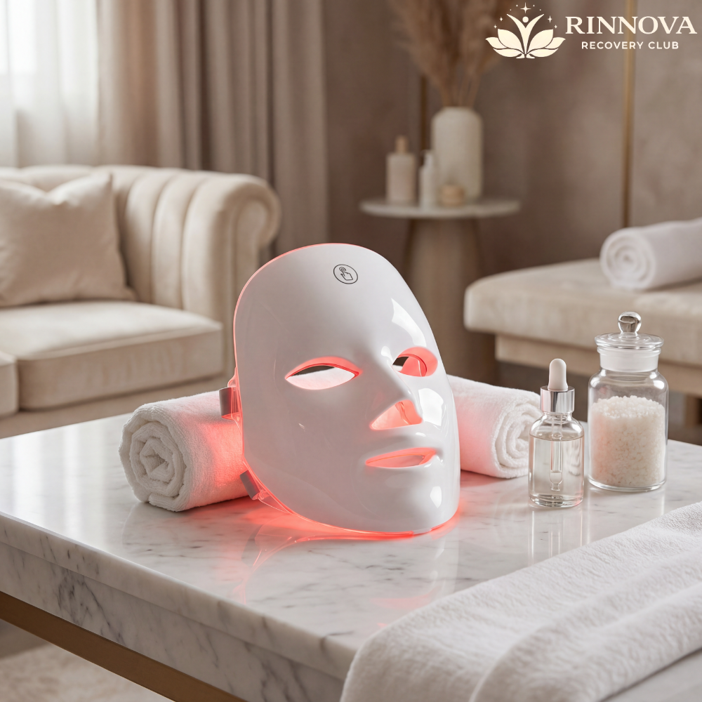 DermaLux Red Light Face Mask
