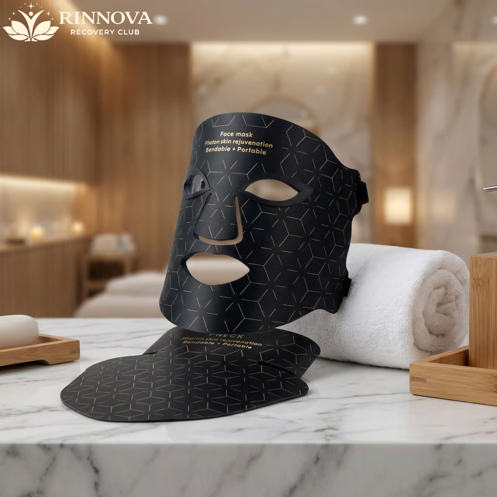 Premium Silicone Red Light Face & Neck Mask