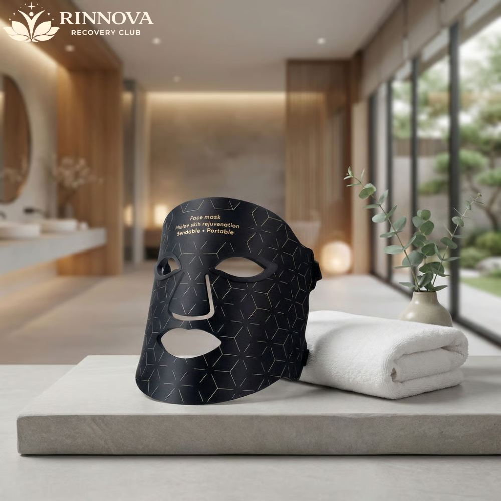 Premium Silicone Red Light Face & Neck Mask