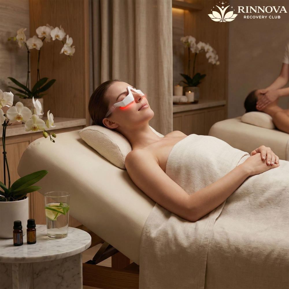 GlowLift Red Light Eye Massage Glasses